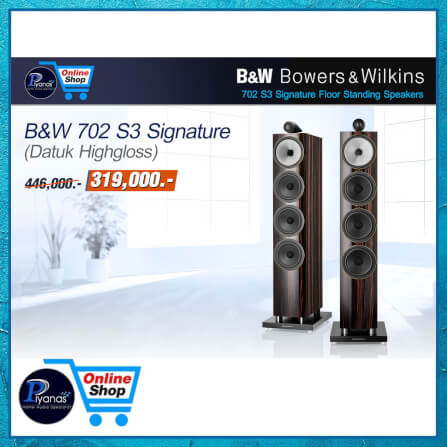 ลำโพงตั้งพื้น BOWERS & WILKINS : 702 S3 SIGNATURE (DATUK HIGHGLOSS)_1